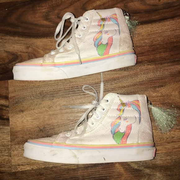 unicorn vans size 2